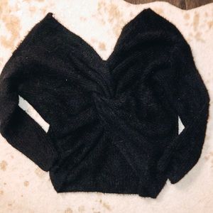 Black sweater